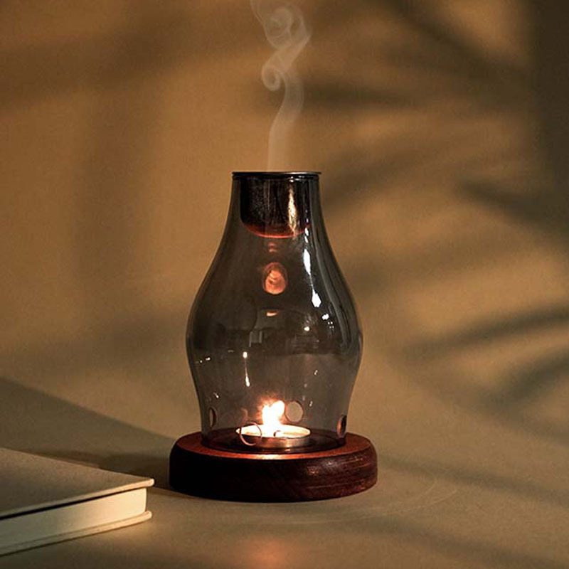 Japanese Candle Wax - النمط الياباني الزجاج شمعة حامل الروائح