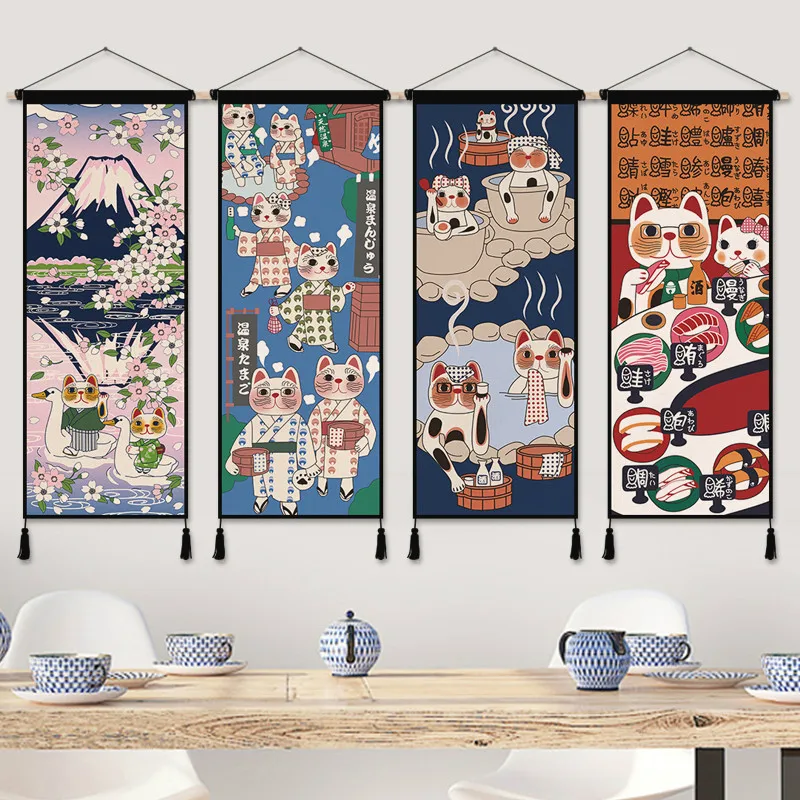 اليابانية محظوظ القط القماش ال - مراجعة Japanese Restaurant Lifestyle وسعره